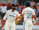 PHOTOS: India in command after Jadeja, Rahul fifties