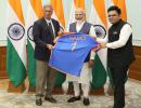 BCCI gifts PM Modi special jersey