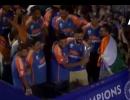 SEE: Rohit-Kohli hold aloft WC trophy at parade