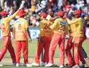 1st T20I PHOTOS: Zimbabwe shock India