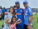 Rohit's heartwarming tribute to 'work wife' Dravid