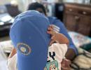 Bumrah Jr Wears Daddy's India Cap!