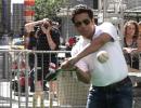 SEE: Sachin Swaps Cricket For Baseball