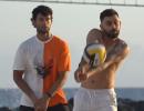 Team India Unwinds With Beach Volleyball