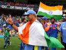 Coach Dravid ends reign with World Cup high