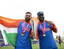 Victorious India's homecoming disrupted by hurricane!