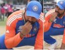 Rohit channels Djokovic in T20 World Cup celebration