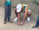 SEE: Pant Plays Marbles With Kids!