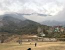 PIX: England fans have a ball in nippy Dharamsala!