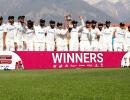 PIX: India rout England in Dharamsala; win series 4-1