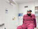 Shami's road to recovery: 'Stitches removed'