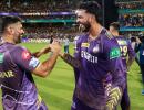 KKR players doff hat to Gambhir, Nayar after triumph