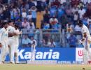 PICS: Rohit, Kohli fail after Jadeja takes 5 in Mumbai