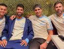 Gill, Jaiswal, Siraj, Wash Arrive In Aus