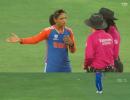 Dead Ball Drama: Harmanpreet Loses Cool