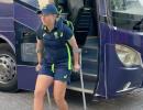 Despite injury, Healy's spirit unmatched in crutches