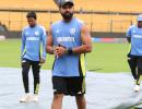 Kumble impressed with Rohit's handling of young talent