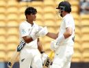 India batters take sheen off Rachin's ton in Bengaluru