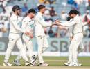 Kiwis eye historic whitewash against India at Wankhede