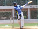 PIX: Rohit, Virat, Ashwin continue to put in the grind