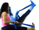 Tone legs, improve stamina with yoga band