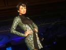 PIX: Sameera dons seductive black for Neeta Lulla