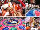 PHOTOS: Colourful farewell to Pune's Kasba Ganapati