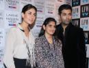 SPOTTED: Bebo, KJo, Neha Dhupia at Fashion Week!