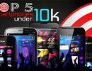 Top 5 smartphones under Rs 10,000