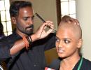 Why are women in Chennai shaving their heads?