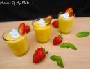 This Eggless Mango Mousse: #Yum!