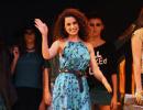 Super hot debut! Kangana turns designer