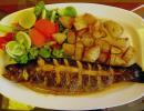 Grilled trout on a holiday in Manali