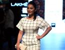 Minissha Lamba spotted at LFW!