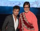 Photos: Amitabh Bachchan turns showstopper for Vikram Phadnis