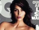 Kim K bares it all for June GQ cover