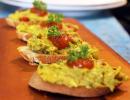 Snack recipe: Avocado and Mango Murabba on Crostini