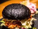 Want to eat a black burger in Mumbai?