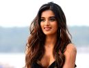 Watch: Nidhhi Agerwal is the new beach babe!