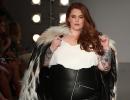 Wow! London Fashion Week opens with curvaceous models on the ramp