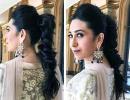 Pix: Hairstyle masterclass with Karisma Kapoor