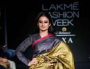 Rasika's silk sari has a message