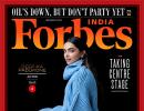 Oops! Deepika goes pantless on Forbes cover