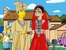 Priyanka, Nick get their Simpsons caricatures