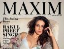 First look! Rakul Preet Singh scorches on Maxim's cover