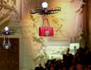 PIX: When drones replaced models on the runway