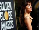 Fifty Shades of Grey star takes Nirav Modi to the Golden Globes