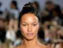 In pix: Lais Ribeiro looked every inch the model bride in white