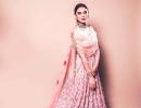 Aditi's modern bridal look will leave you spellbound