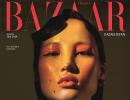 The Harper's Bazaar cover girl who looks like an alien